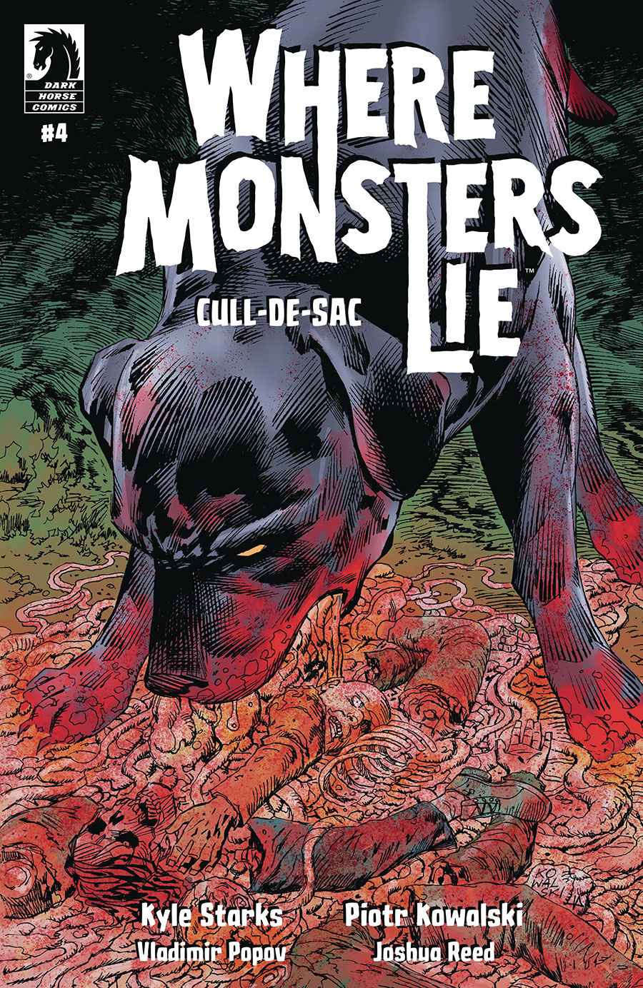Where Monsters Lie Cull-De-Sac #4 Cover A Regular Piotr Kowalski Cover