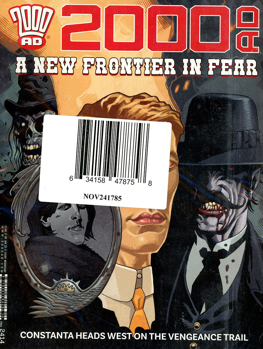2000 AD 2025-01 Pack (January 2025 Shipping) (#2414 - #2417)