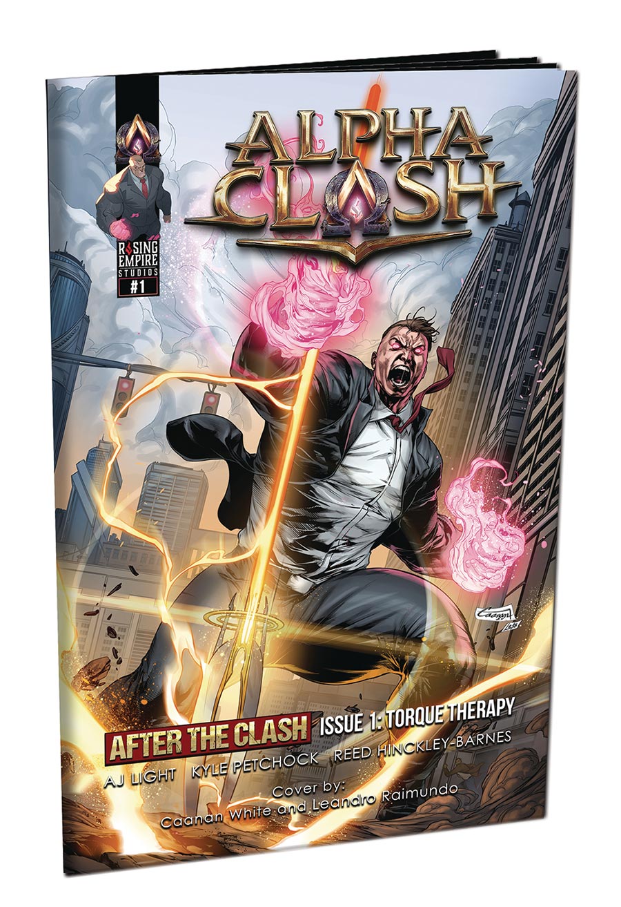 Alpha Clash After The Clash #1 Torque Therapy Cover B Variant Canaan White Cover