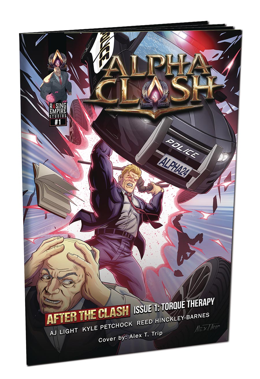 Alpha Clash After The Clash #1 Torque Therapy Cover E Variant Alex T Trip Cover