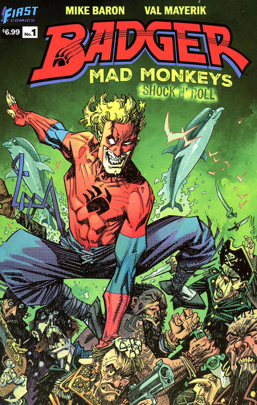 Badger Mad Monkey Shock n Roll #1