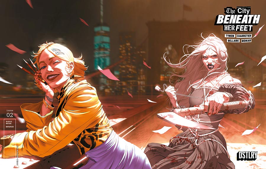 City Beneath Her Feet #2 Cover B Variant Mattia De Iulis Wraparound Cover - RESOLICITED