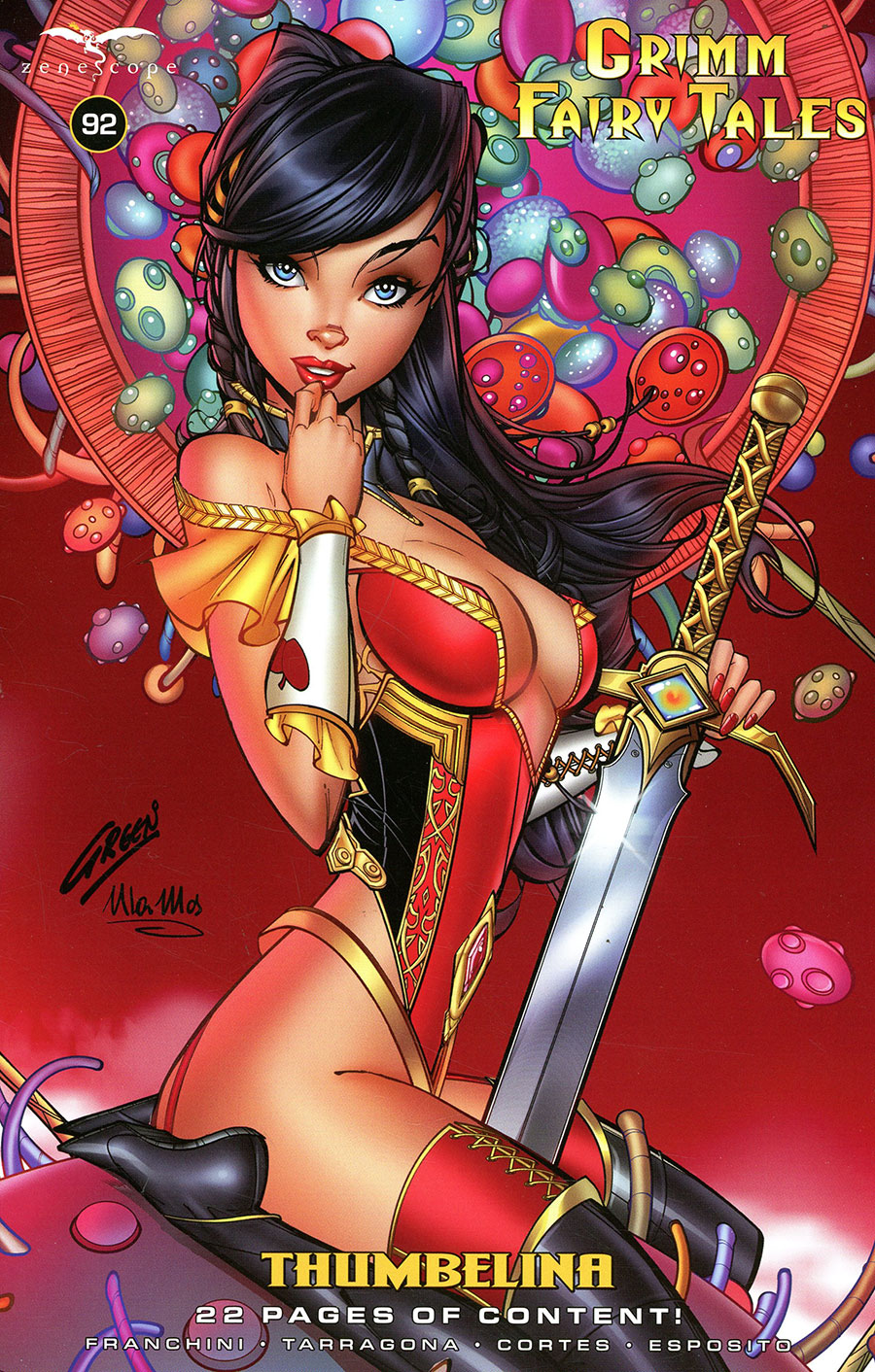 Grimm Fairy Tales Vol 2 #92 Cover C Variant Paul Green Cover