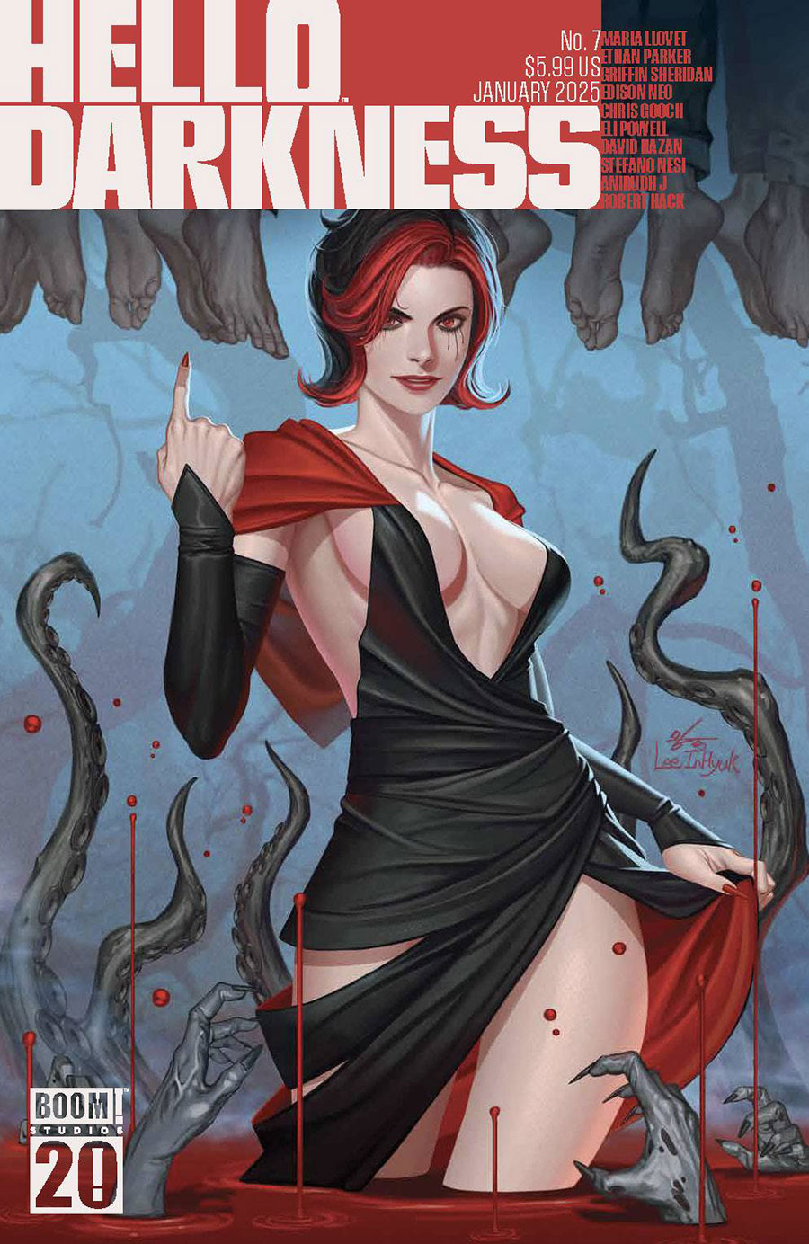 Hello Darkness #7 Cover D Variant Inhyuk Lee BOOM Studios 20th Anniversary Cover