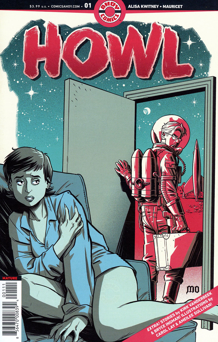 Howl #1 Cover A Regular Mauricet Cover