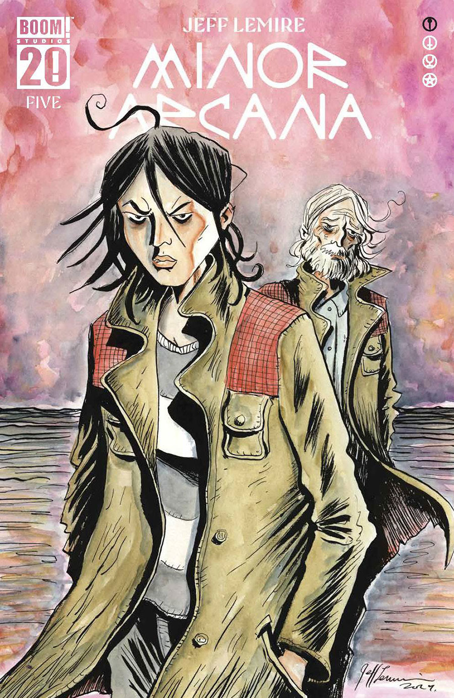 Minor Arcana #5 Cover A Regular Jeff Lemire Cover