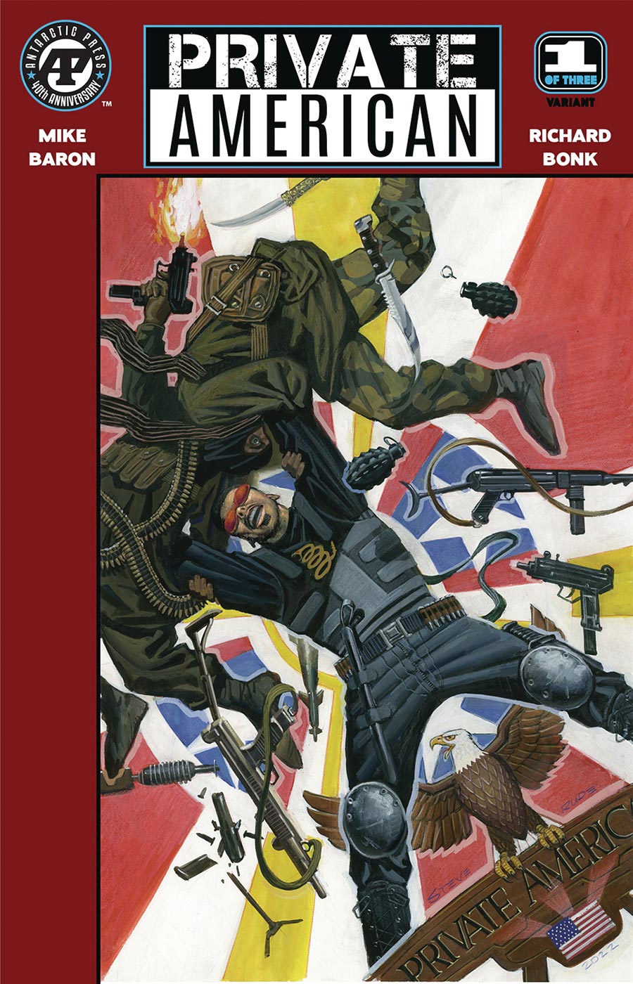 Private American #1 Cover B Variant Steve Rude Cover