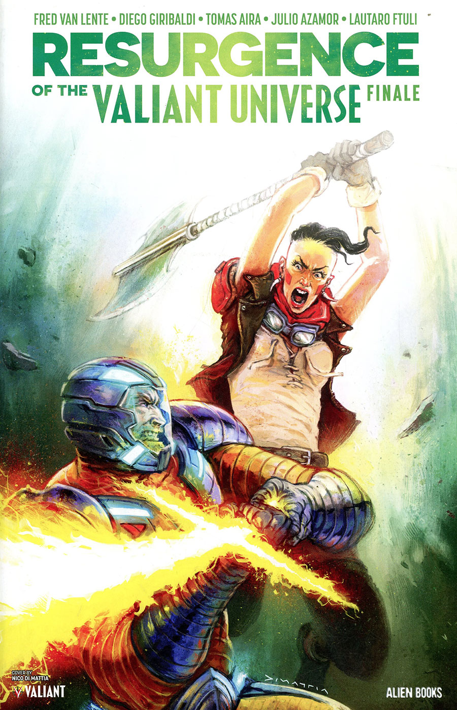 Resurgence Of The Valiant Universe Finale #1 (One Shot) Cover B Variant Nico Di Mattia Cover