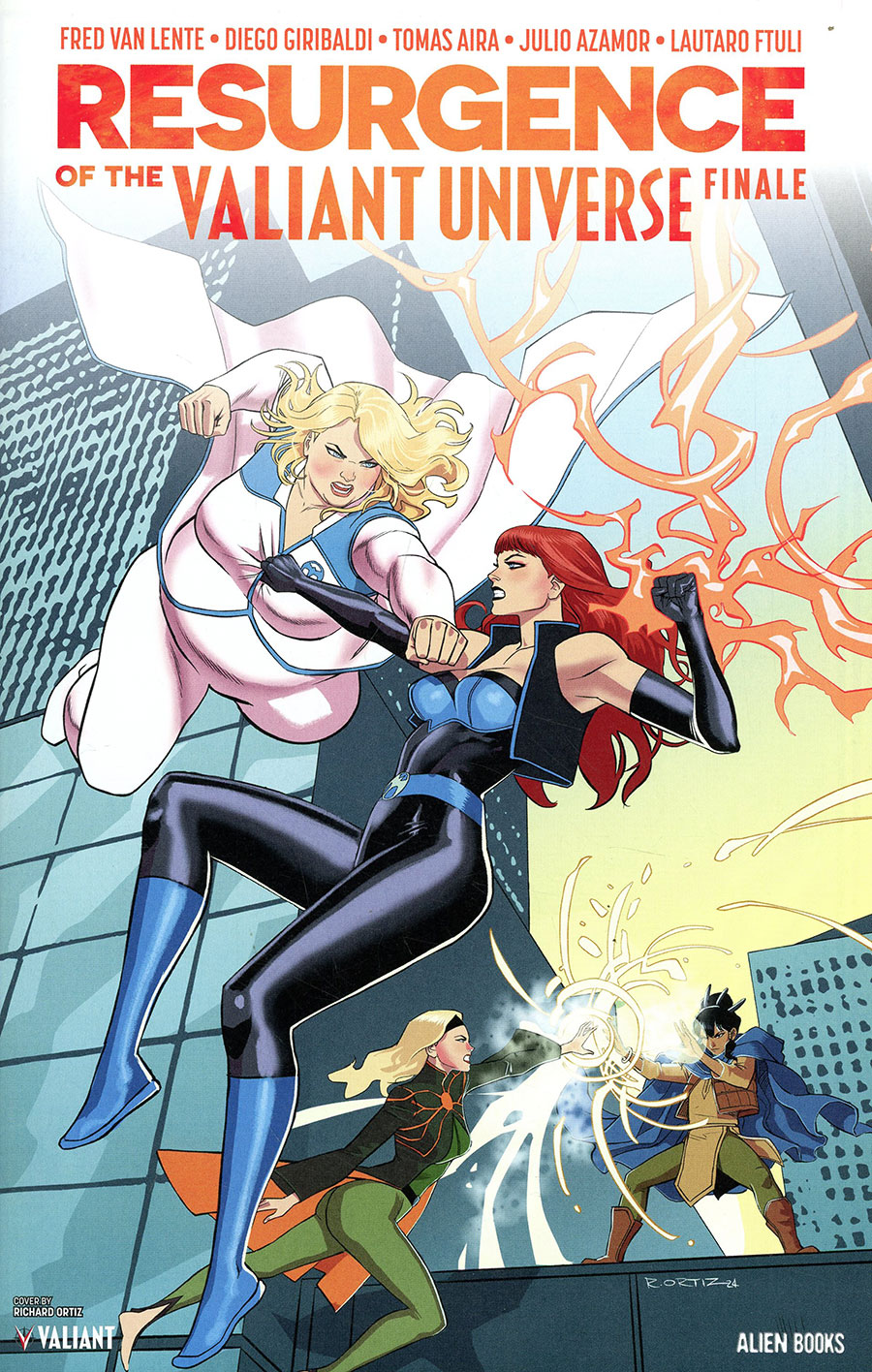 Resurgence Of The Valiant Universe Finale #1 (One Shot) Cover C Variant Richard Ortiz Cover