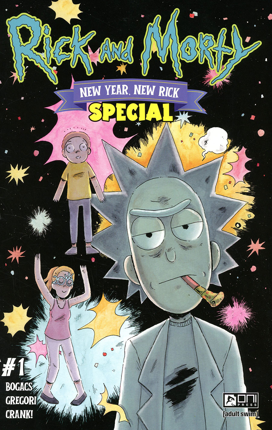 Rick And Morty New Year New Rick Special #1 (One Shot) Cover B Variant Beck Kubrick Cover