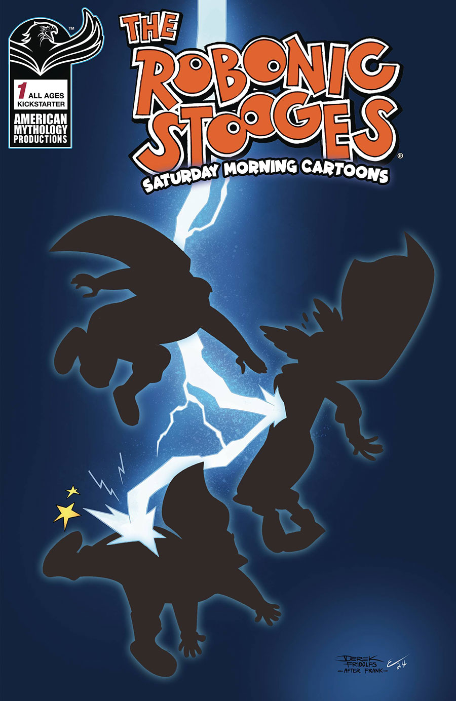 Robonic Stooges Saturday Morning Cartoons #1 (One Shot) Cover F Variant Photo Kickstarter Cover