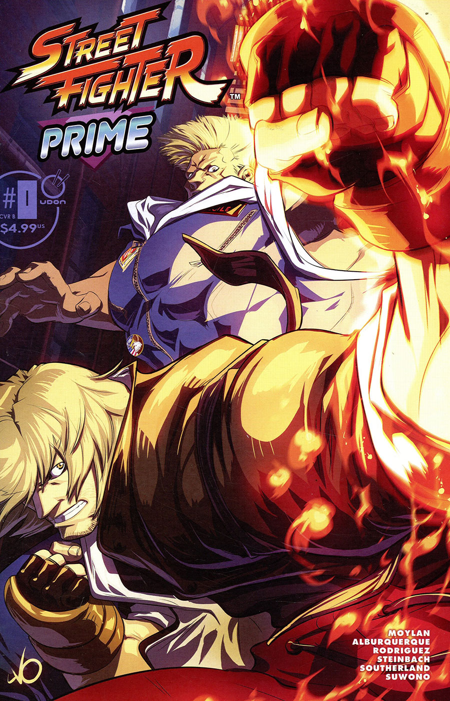 Street Fighter Prime #0 Cover B Variant Long Vo Cover
