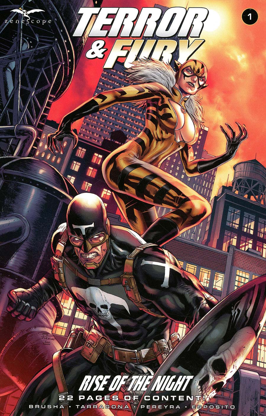 Terror And Fury Rise Of The Night #1 Cover A Regular Igor Vitorino Cover
