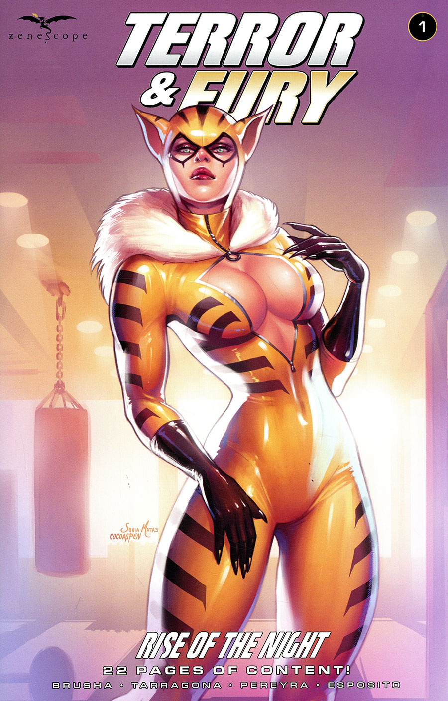 Terror And Fury Rise Of The Night #1 Cover C Variant Sonia Matas Cover