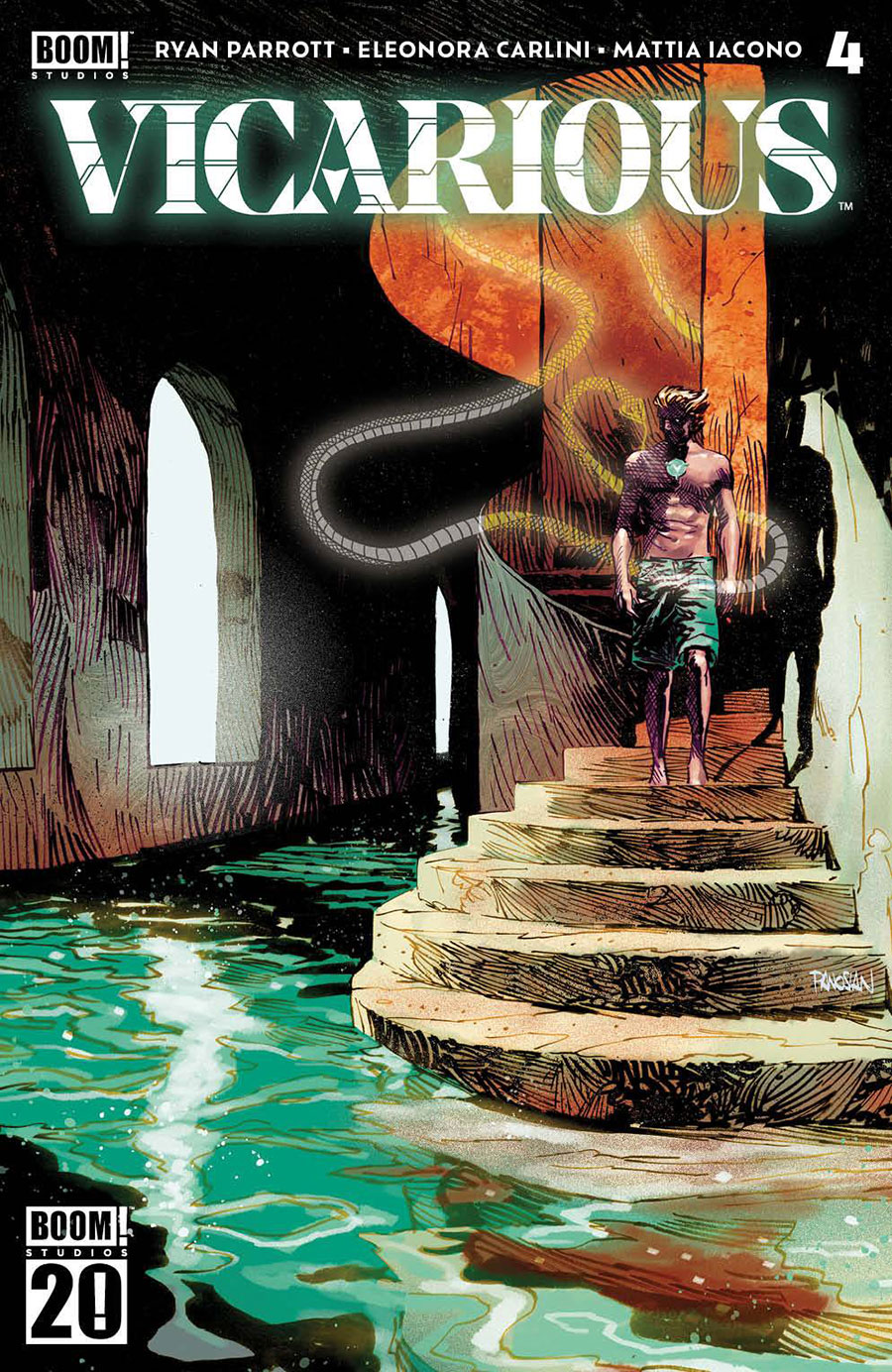 Vicarious #4 Cover A Regular Dan Panosian Cover
