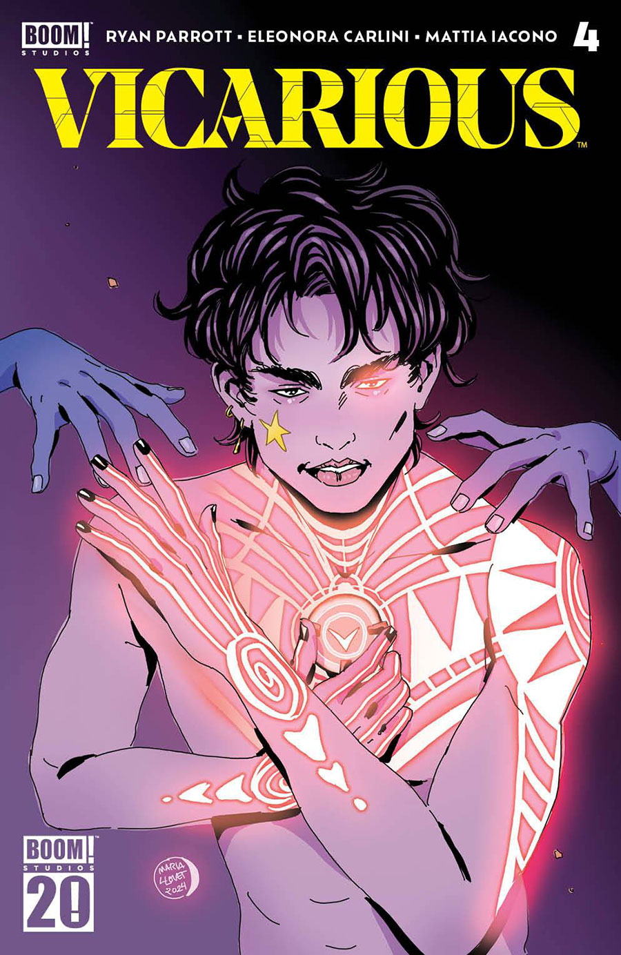 Vicarious #4 Cover B Variant Maria Llovet Cover