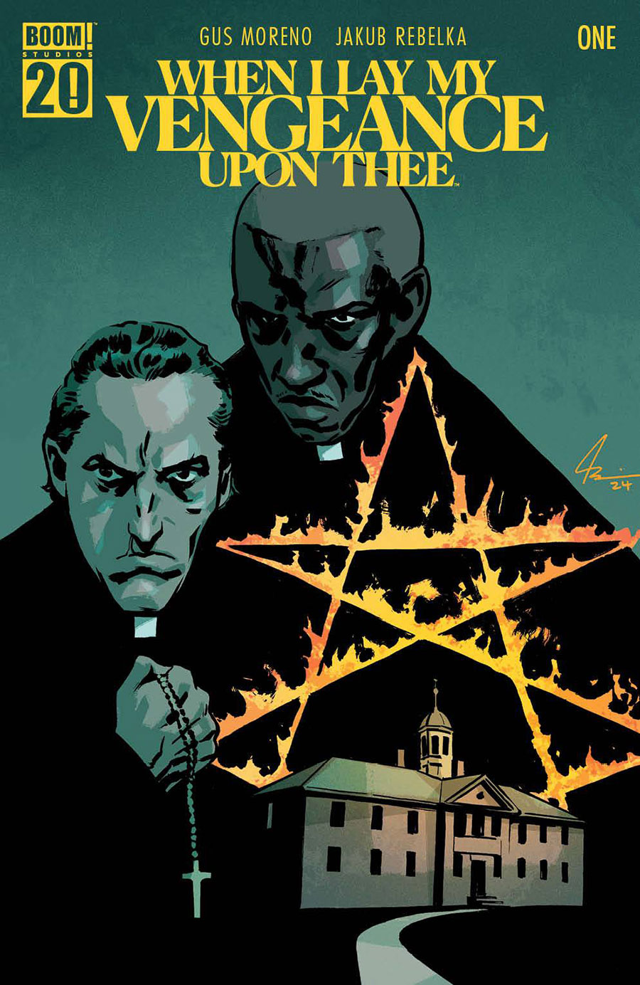 When I Lay My Vengeance Upon Thee #1 Cover B Variant Jacob Phillips Cover