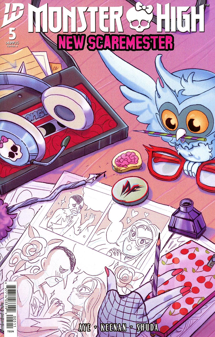 Monster High New Scaremester #5 Cover A Regular Arielle Jovellanos Cover