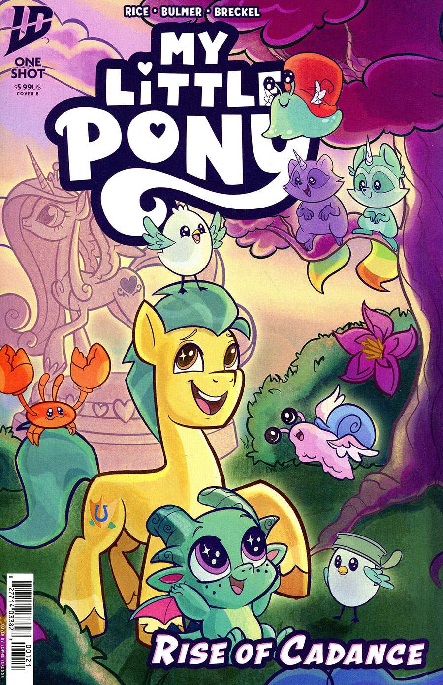 My Little Pony Rise Of Cadance #1 (One Shot) Cover B Variant Sophie Scruggs Cover