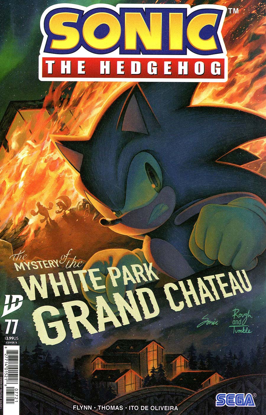 Sonic The Hedgehog Vol 3 #77 Cover B Variant Natalie Haines Cover