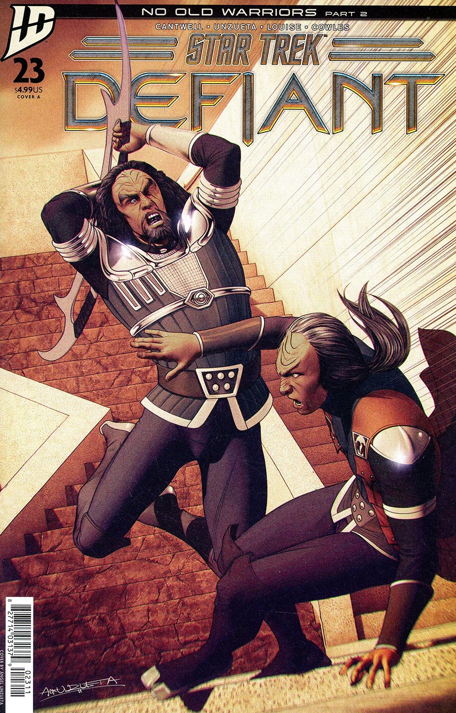 Star Trek Defiant #23 Cover A Regular Angel Unzueta Cover