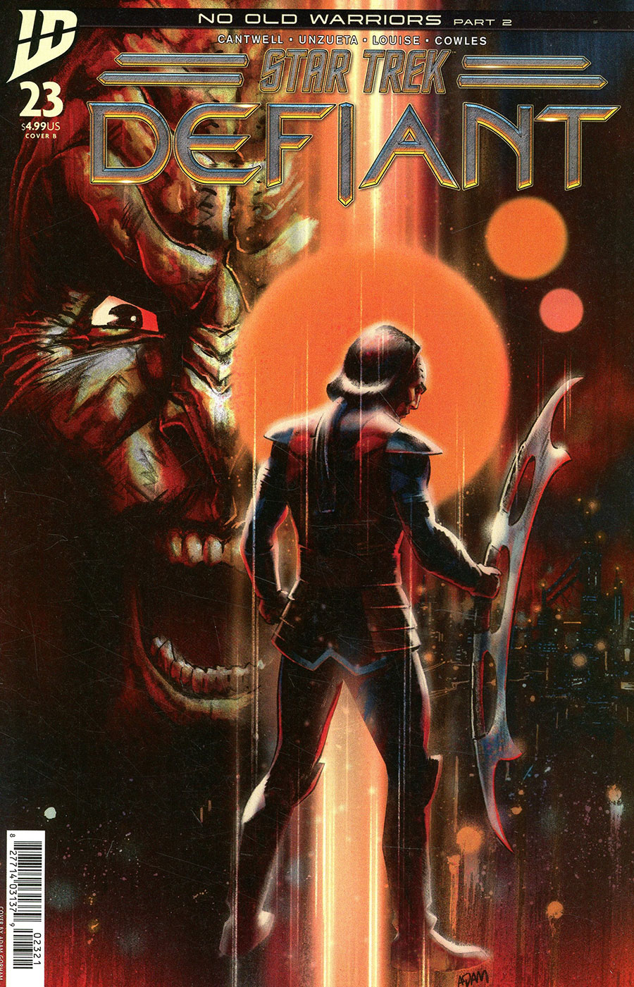 Star Trek Defiant #23 Cover B Variant Adam Gorham Cover