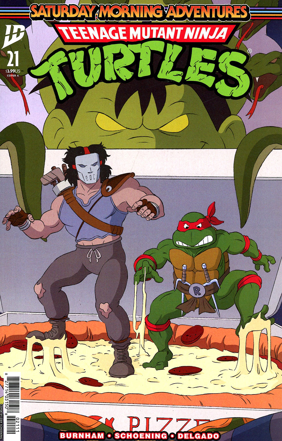 Teenage Mutant Ninja Turtles Saturday Morning Adventures Continued #21 Cover A Regular Dan Schoening Cover