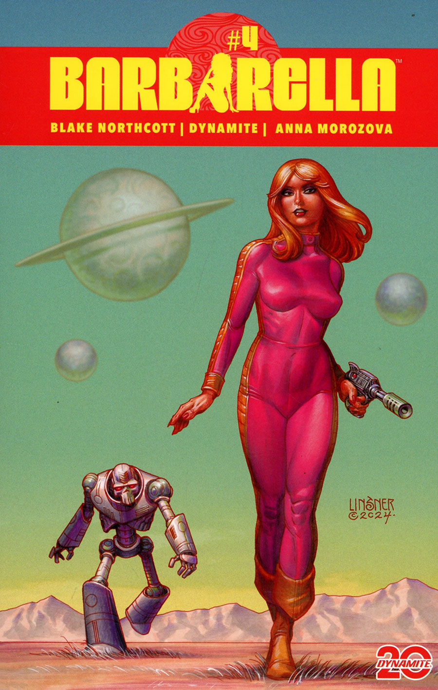Barbarella Vol 3 #4 Cover A Regular Joseph Michael Linsner Cover