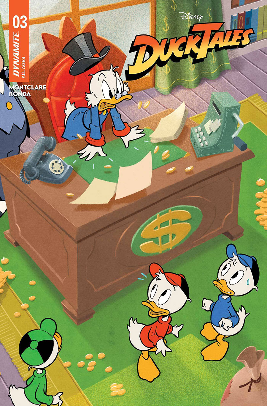 Ducktales Vol 5 #3 Cover E Variant Tommaso Ronda Cover