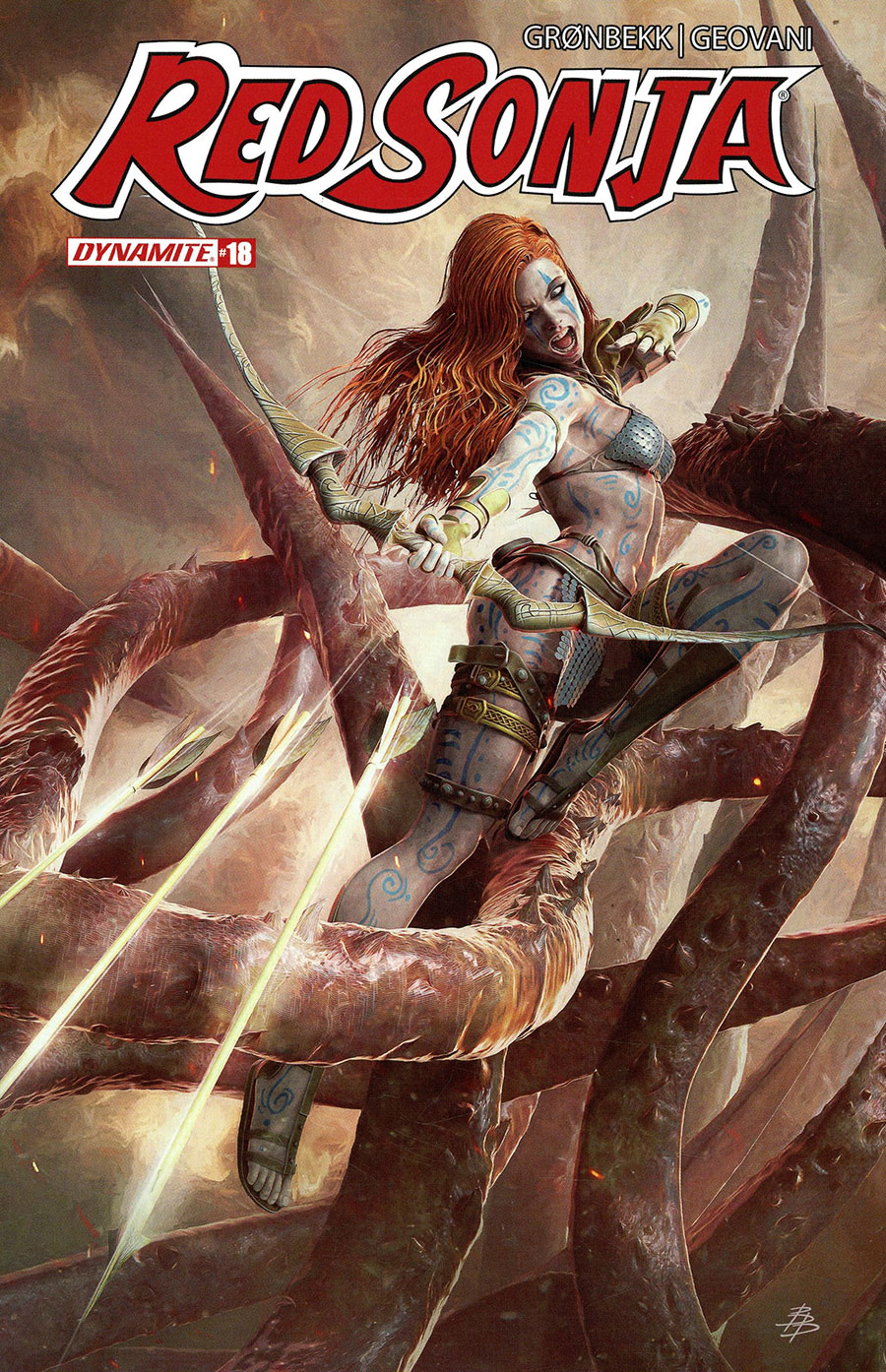 Red Sonja Vol 10 #18 Cover B Variant Bjorn Barends Cover