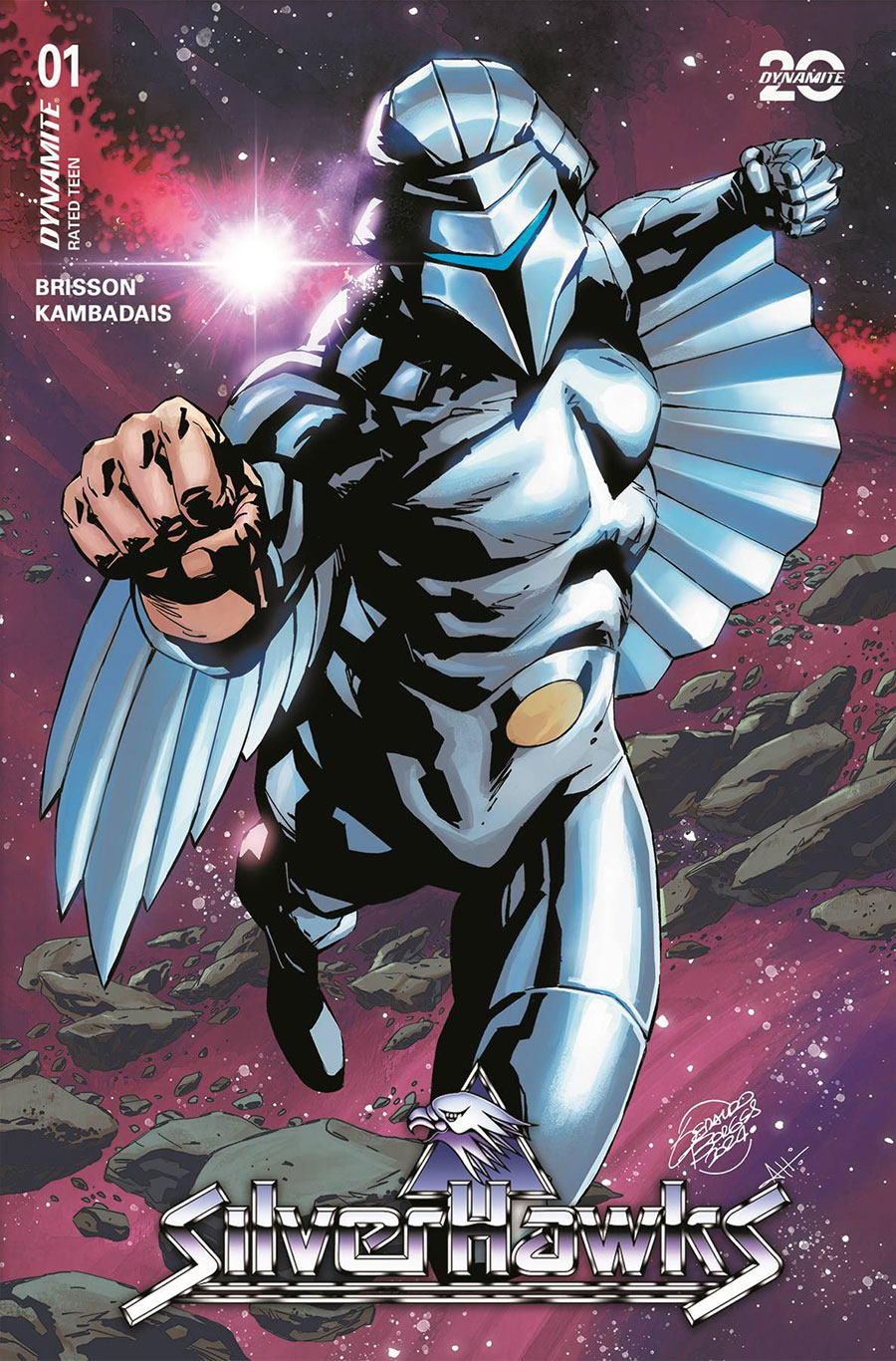 SilverHawks Vol 2 #1 Cover D Variant Geraldo Borges Cover