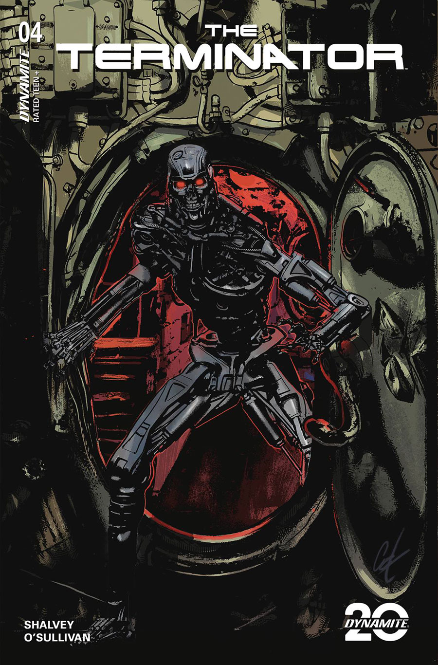 Terminator Vol 4 #4 Cover C Variant Cat Staggs Cover