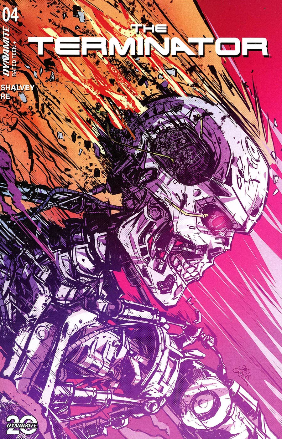 Terminator Vol 4 #4 Cover D Variant David Cousens Cover