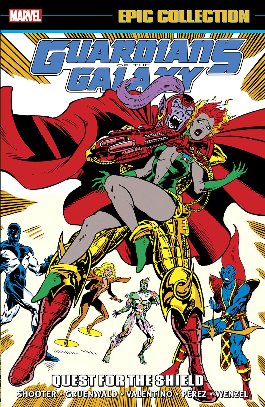 Guardians Of The Galaxy Epic Collection Vol 2 Quest For The Shield TP