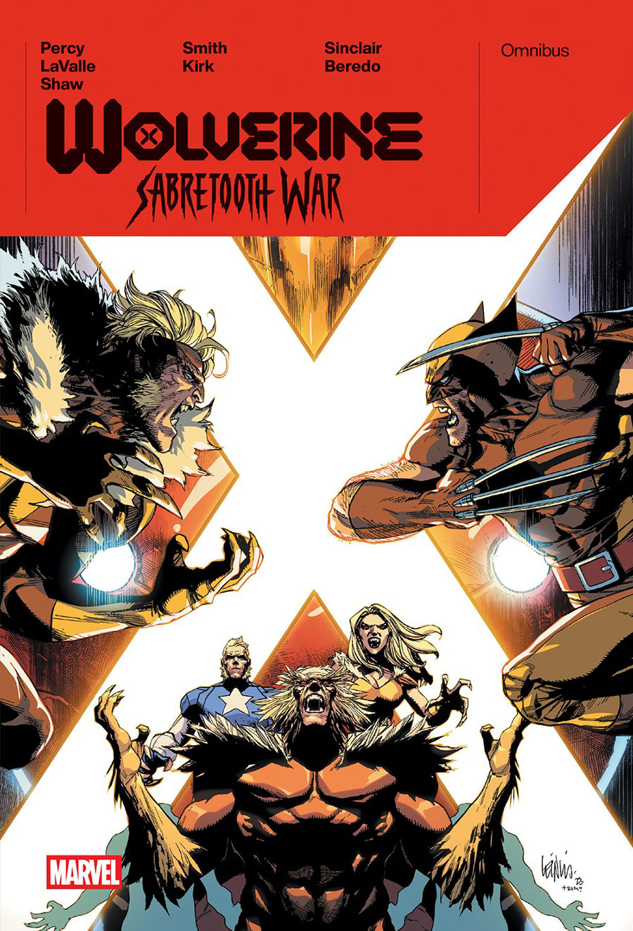 Wolverine Sabretooth War Omnibus HC Book Market Leinil Francis Yu Cover