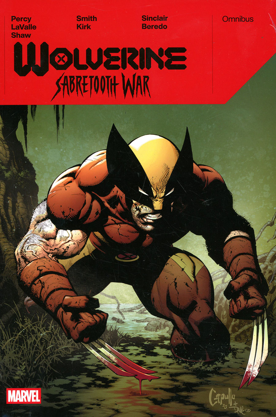 Wolverine Sabretooth War Omnibus HC Direct Market Greg Capullo Variant Cover