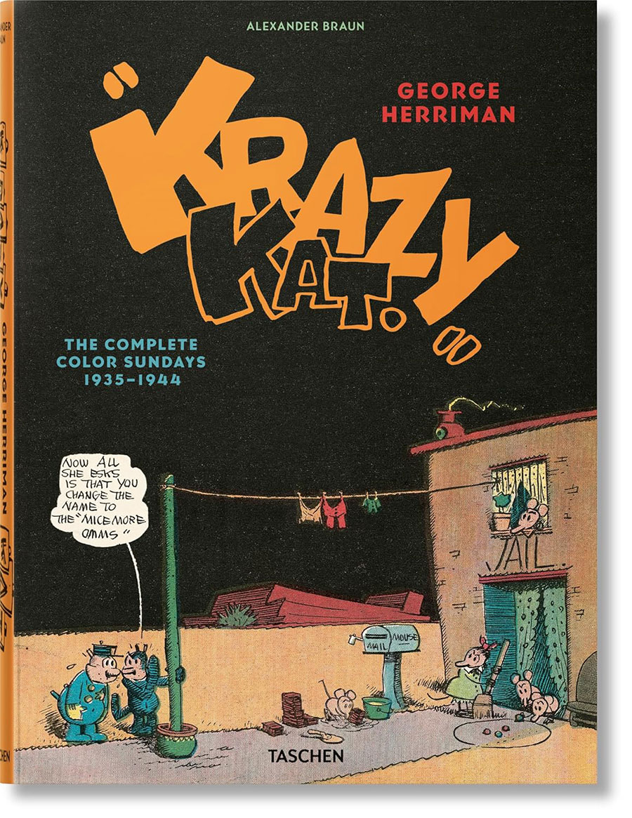 George Herrimans Krazy Kat Complete Color Sundays 1935-1944 HC New Printing