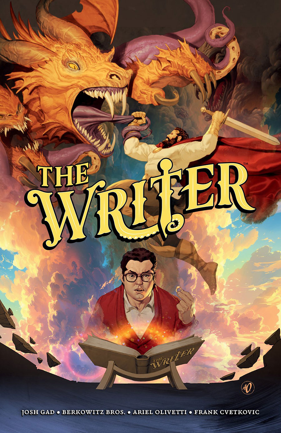 The Writer TP Book Market Ariel Olivetti Cover