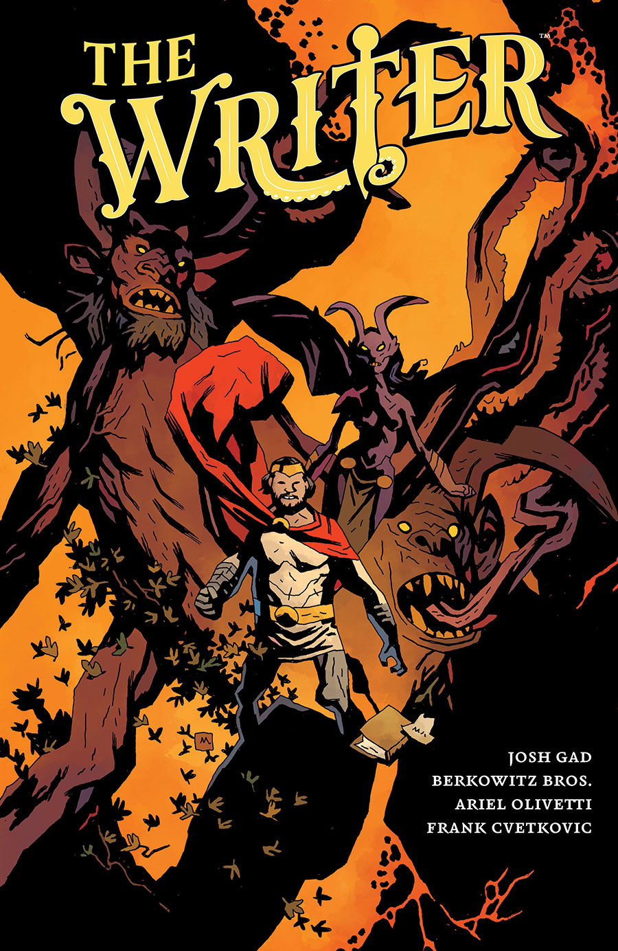 The Writer TP Direct Market Mike Mignola Variant Cover