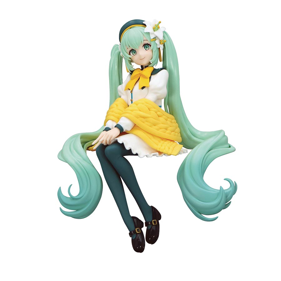 Hatsune Miku Noodle Stopper Figure - Flower Fairy Lily White