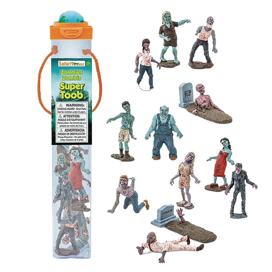 Zombies 12-Piece Figurine Toob