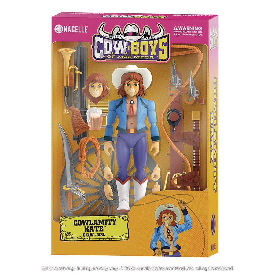 Wild West C.O.W.-Boys Of Moo Mesa Action Figure - Cowlamity Kate