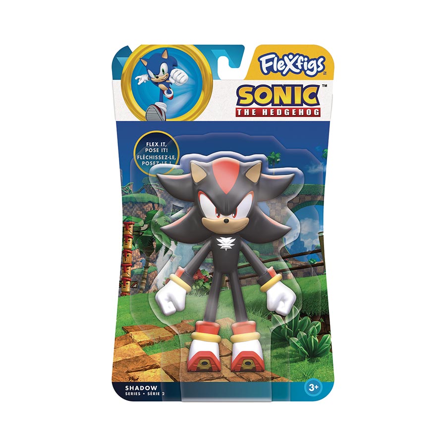 Sonic The Hedgehog Flexfigs Series 2 - Shadow