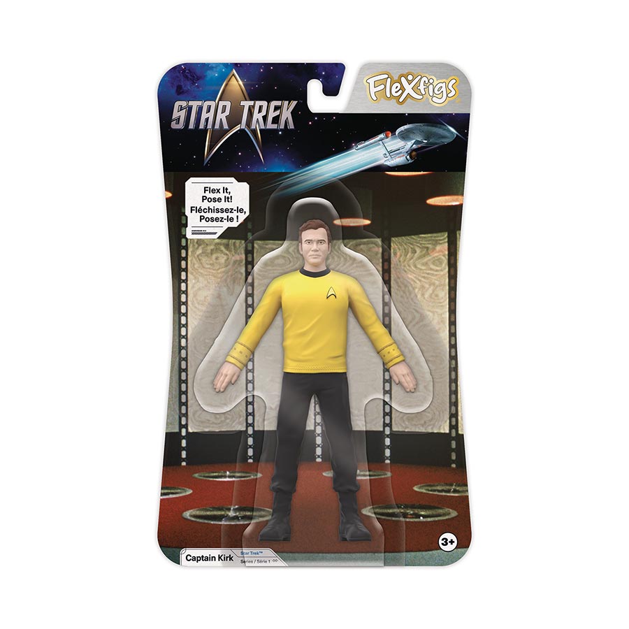 Star Trek Flexfigs - Captain James Kirk