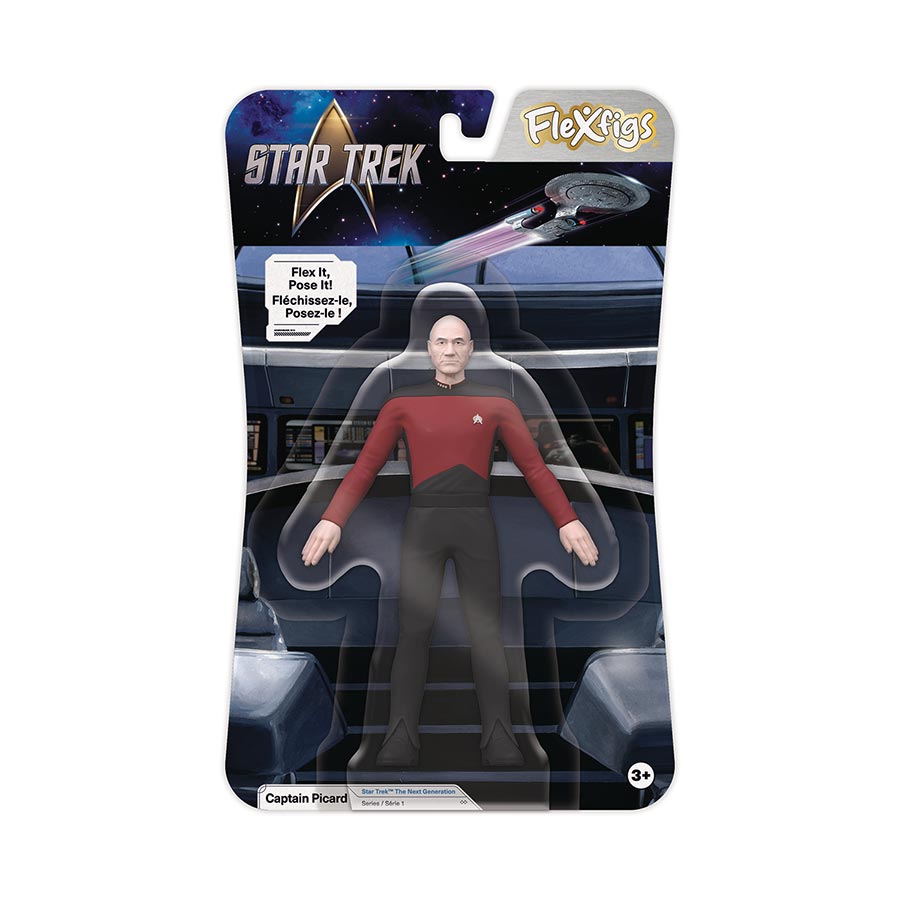 Star Trek Flexfigs - Captain Jean-Luc Picard