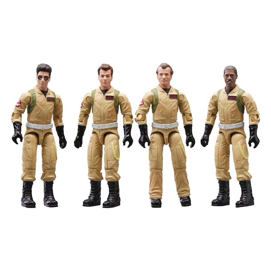 Ghostbusters 40th Anniversary 3.75-Inch Plasma Pack O-Ring 4-Pack Action Figure