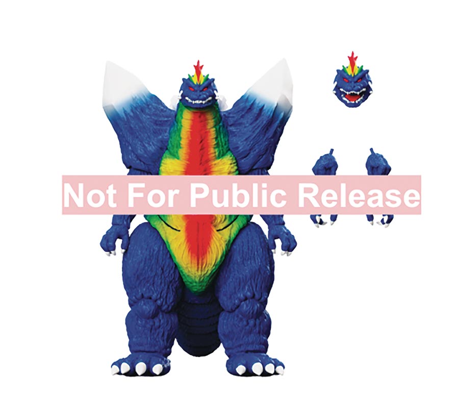 Toho Ultimates Spacegodzilla Movie Poster Action Figure