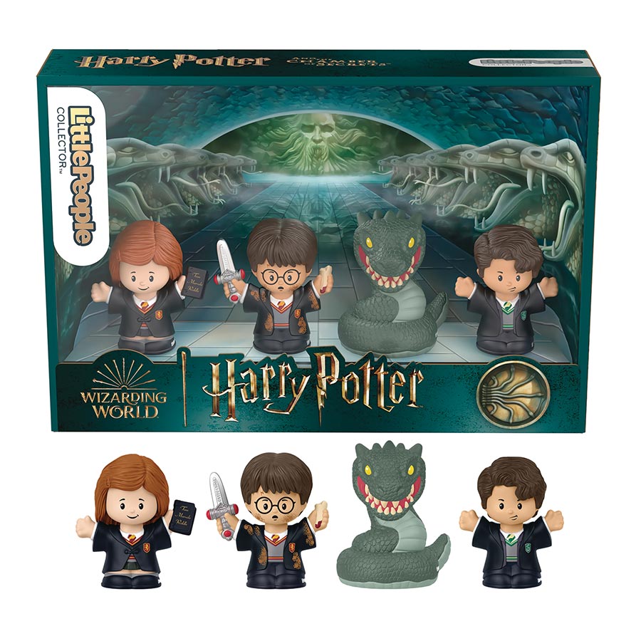 Harry Potter And The Chamber Of Secrets Little People 4-Pack Action Figure