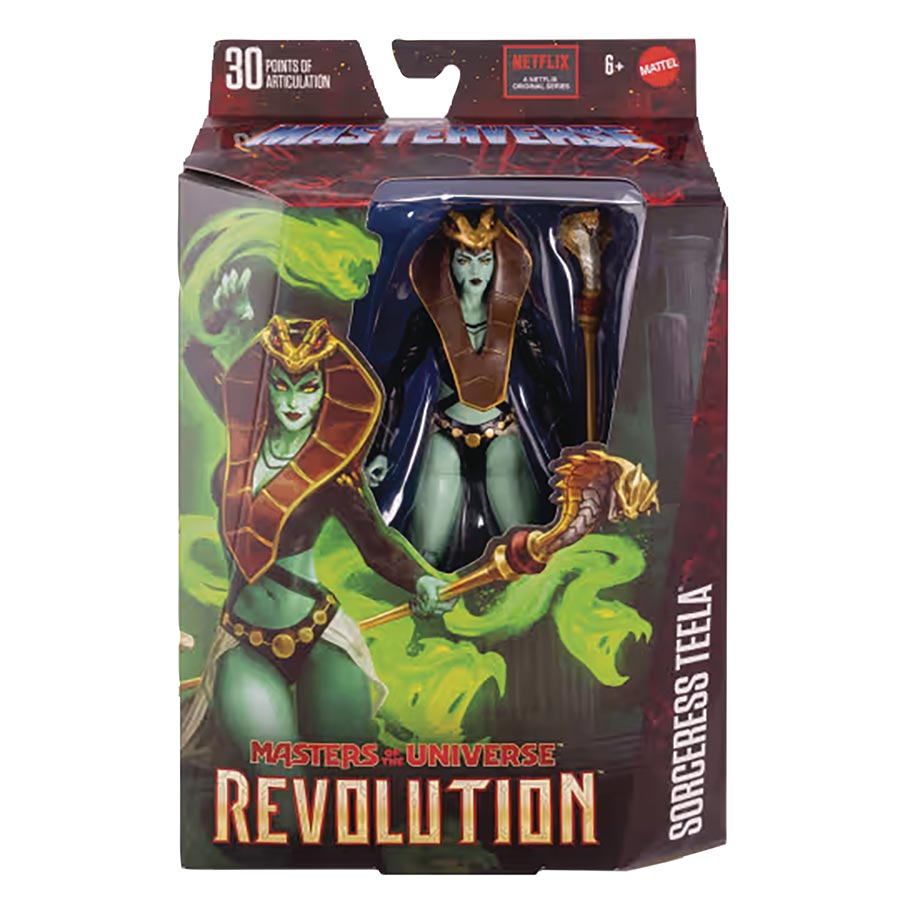 Masters Of The Universe Masterverse Action Figure - Snake Sorceress Teela (Revolution)