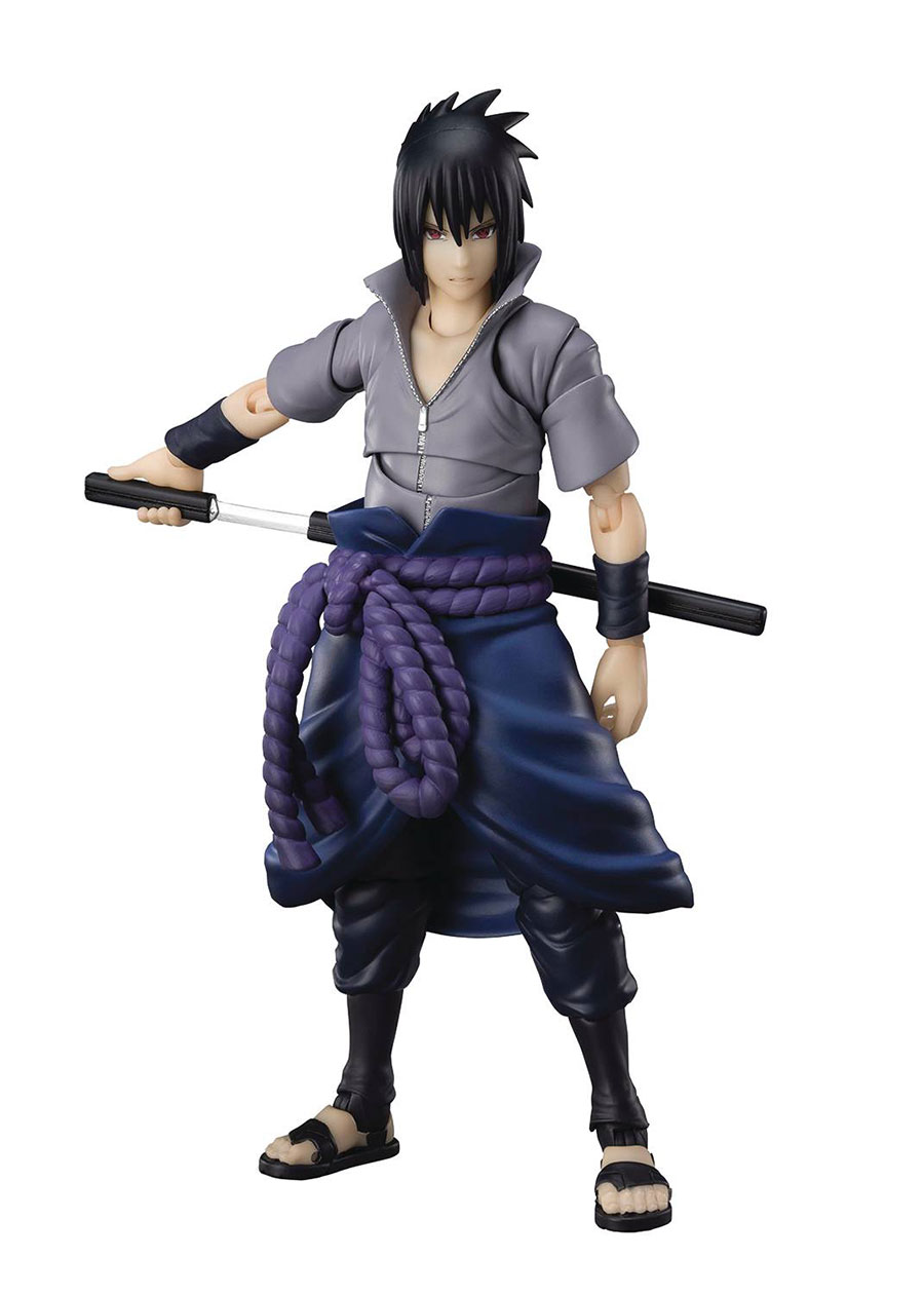 Naruto Shippuden S.H.Figuarts - Sasuke Uchiha - He Who Bears All Hatred - Reissue Action Figure